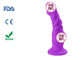 7.75" Lifelike Sex Toys 100% Liquid Silicone Penis Dildo with Strong Suction Cup